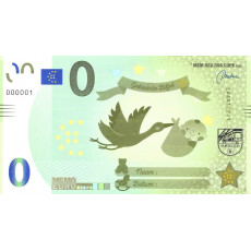 0 Euro geboorte biljet